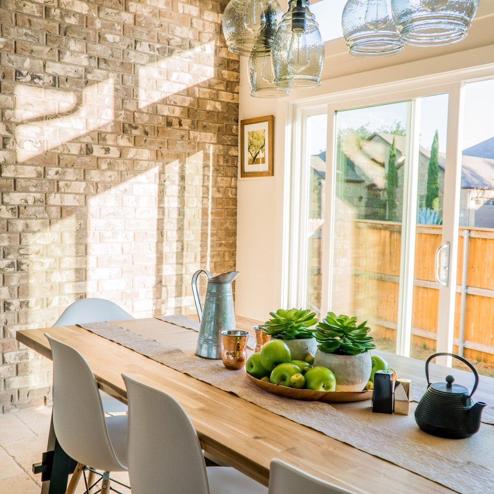 Light-filled contemporary home interior